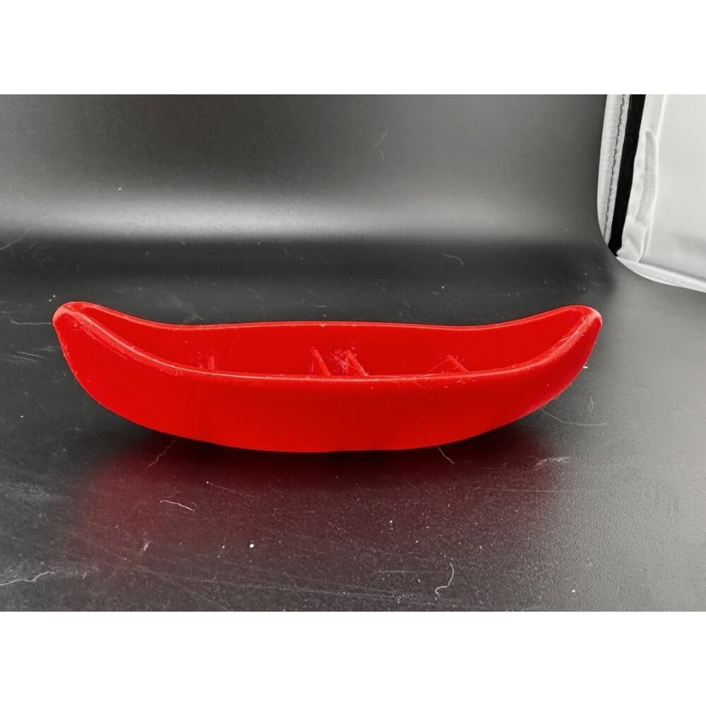 Vtg Red 1970s Canoe Playskool Camping National Park‎ Forest Ranger Play Friends